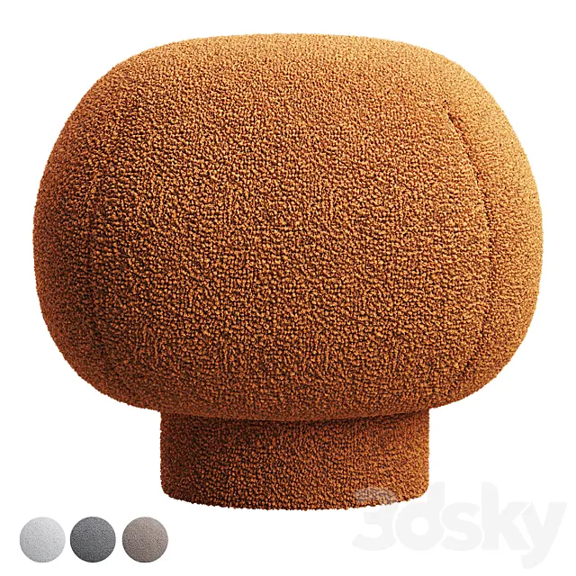 Pouf Koto divan.ru 3D Model