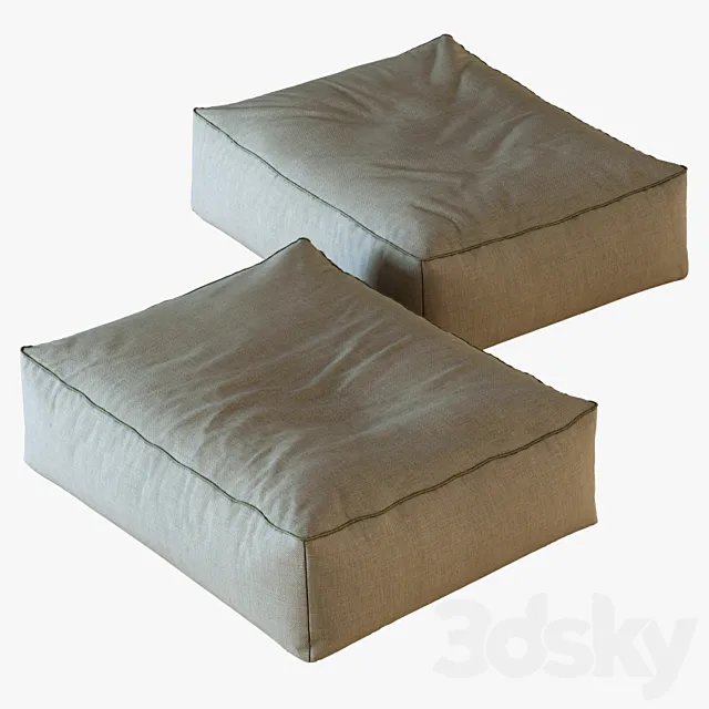 Pouf Kris 3DModel Pouf Kris 3DModel