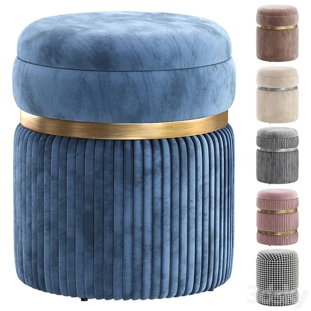 Pouf Laksi by inmyroom.ru 3D Model Pouf Laksi by inmyroom.ru 3D Model