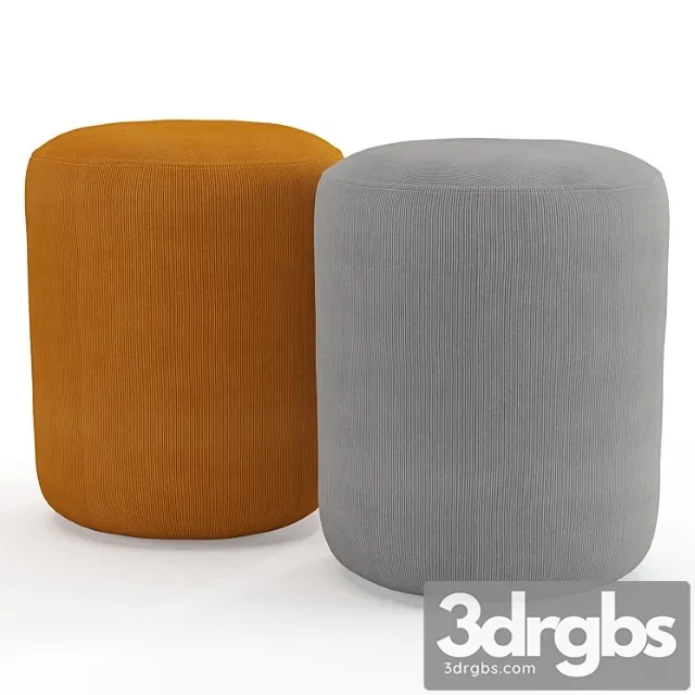 Pouf Lenou 3D Model Download