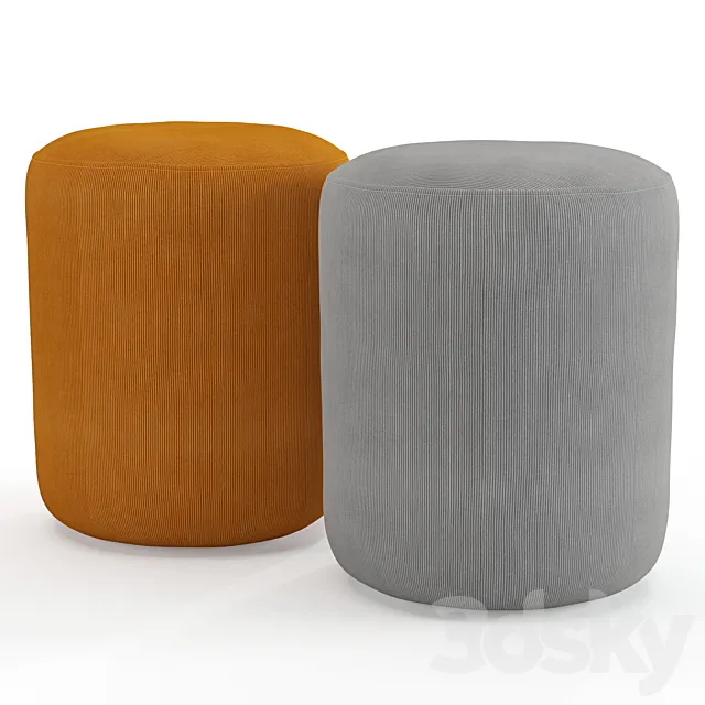 Pouf Lenou 3D Model Pouf Lenou 3D Model