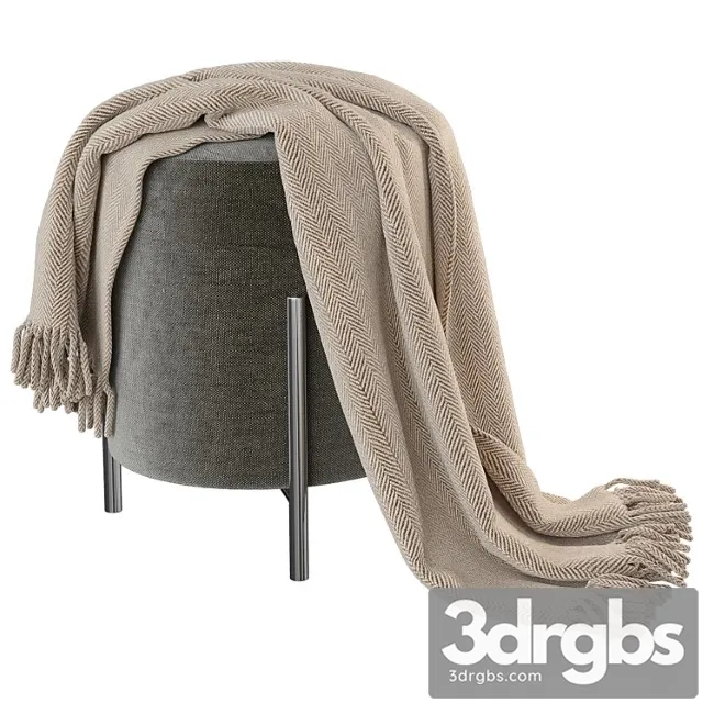 Pouf myimagination 2 3D Model Download