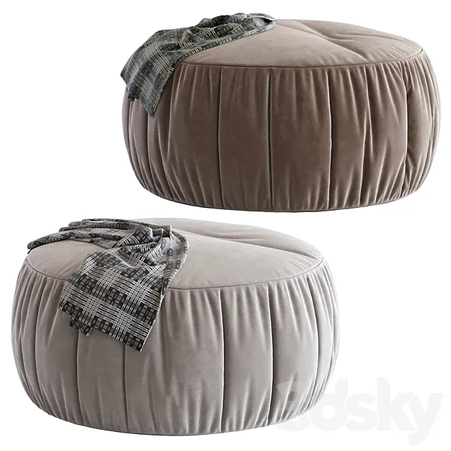 Pouf n12 3D Model Pouf n12 3D Model