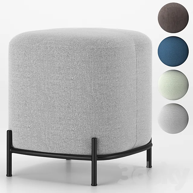 Pouf Pawai 3D Model Pouf Pawai 3D Model