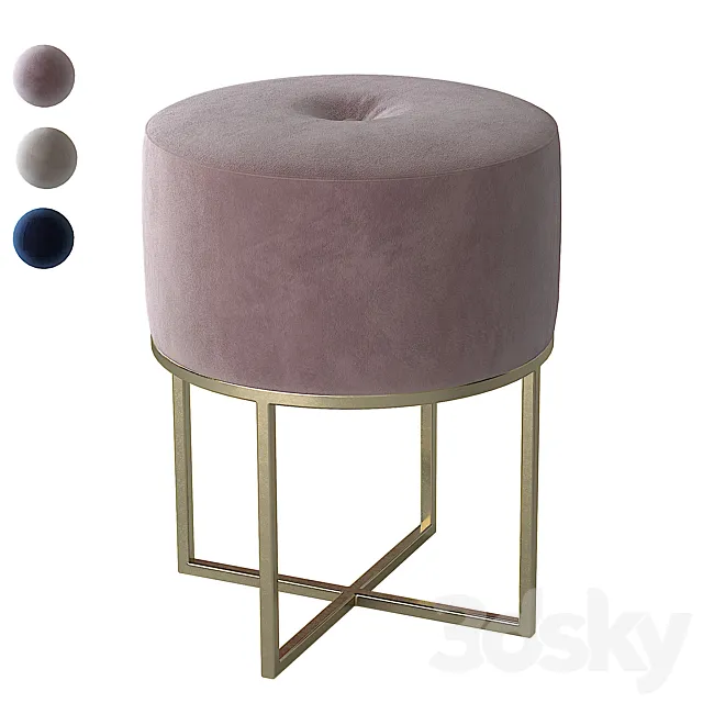 Pouf Play 3D Model