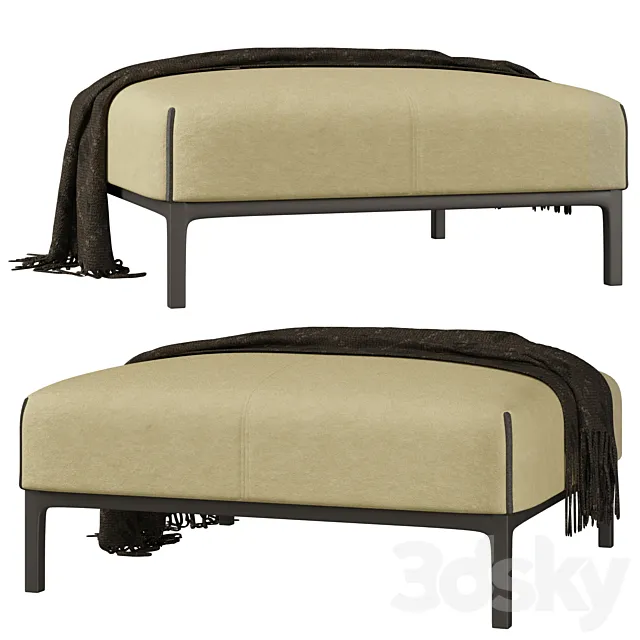 Pouf Raglan Home by Andreu World 3DModel Pouf Raglan Home by Andreu World 3DModel