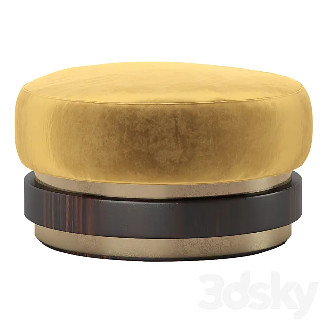 Pouf Sicis Ring Low Pouf 3D Model Pouf Sicis Ring Low Pouf 3D Model