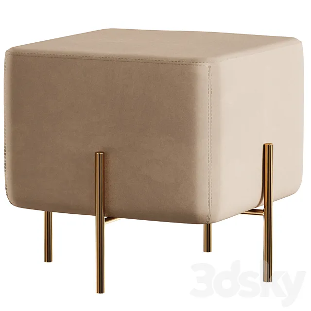 Pouf Teno by Cosmo 3D Model Pouf Teno by Cosmo 3D Model