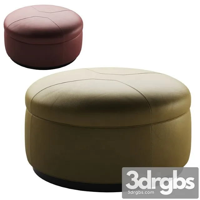 Pouf tuffet by minotti 2 3D Model Download