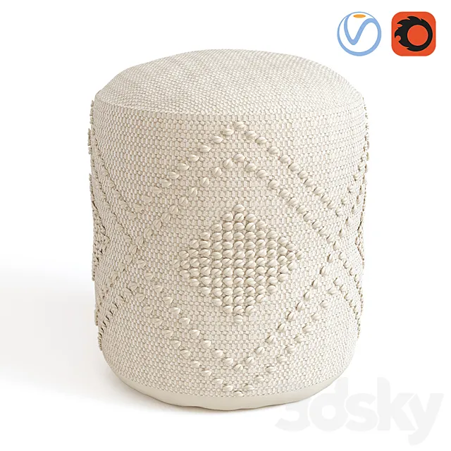 Pouf VOLOS 3DModel Pouf VOLOS 3DModel
