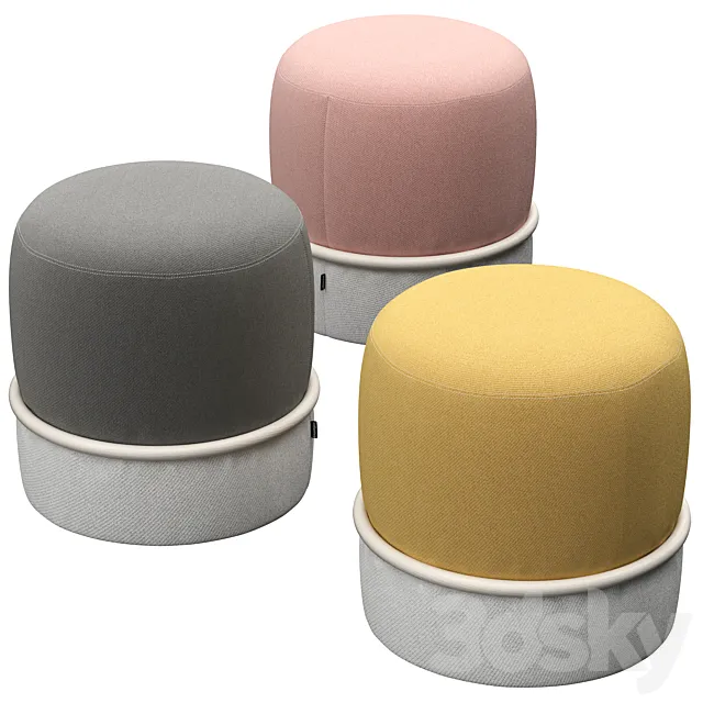 Pouffe Anell 3DModel Pouffe Anell 3DModel