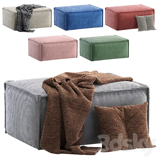 Pouffe Blok by inmyroom.ru_пуф Блок 3D Model