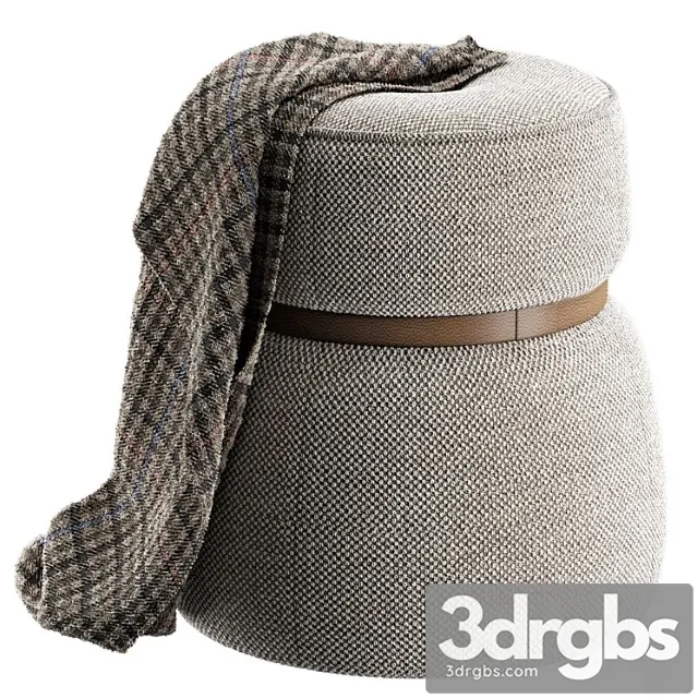 Pouffe Lepli 3D Model Download