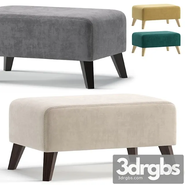 Pouffe Newbury 4 Colors Version Divan Ru Puf Niuberi Divan Ru 3D Model Download