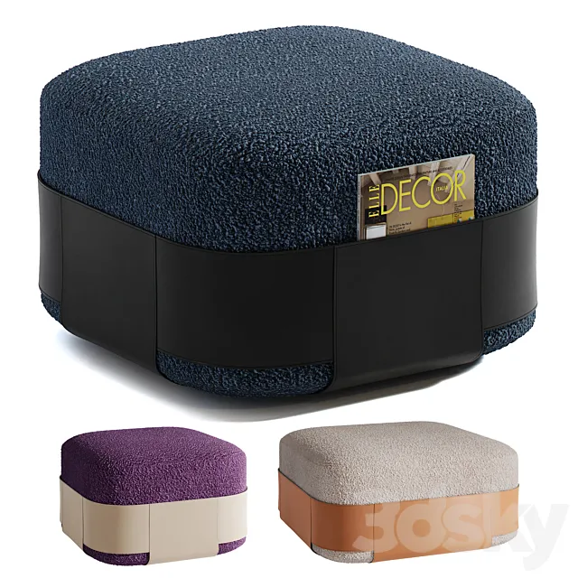 Pouffe SUMO by Morica Design 3DModel Pouffe SUMO by Morica Design 3DModel