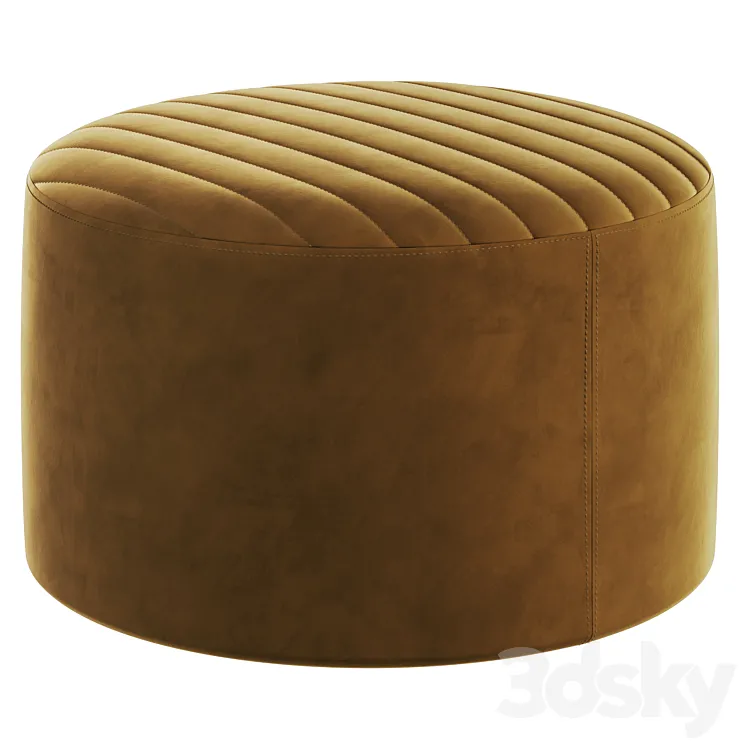 Pouffe Tofe from Corner design 3D Model Free Download