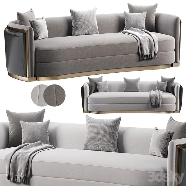 POWDERY SOFA by Bykepi 3D Model POWDERY SOFA by Bykepi 3D Model