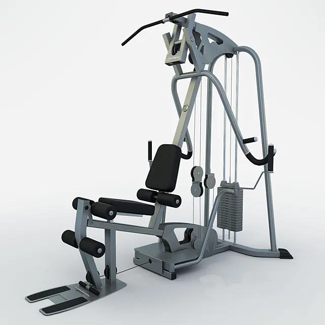 Power simulator Life Fitness GS4 3DModel