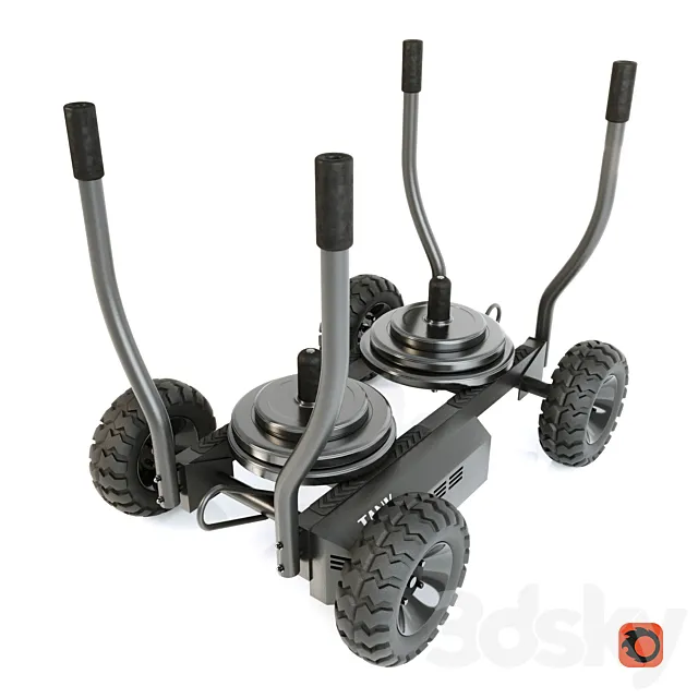 Power Tank – Fitness Trainer 3D Model