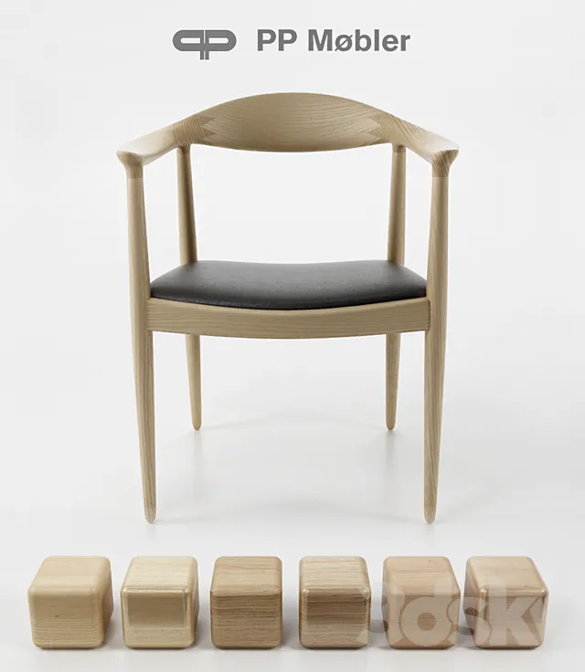 PP Mobler 503 3DModel PP Mobler 503 3DModel