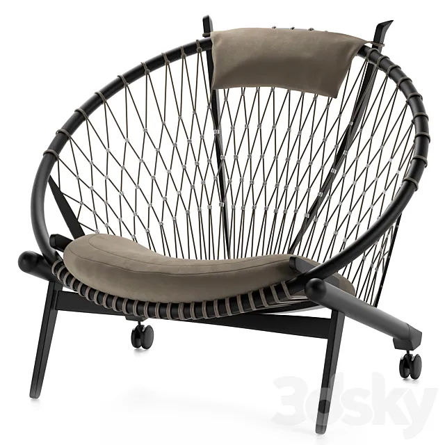 PP Mobler pp130 The Circle Chair 3DModel