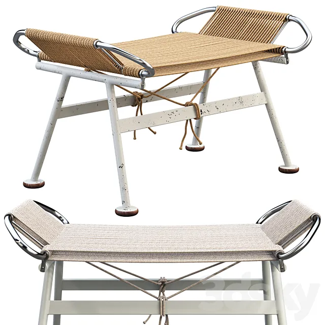 PP225 Flag Halyard ottoman 3DModel