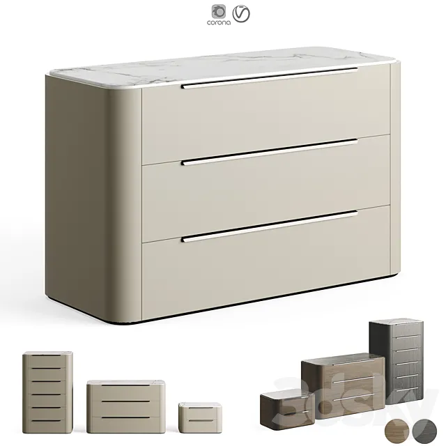 Praddy Bamboo Collection With Metal Tubular Feet 3D Model Praddy Bamboo Collection With Metal Tubular Feet 3D Model