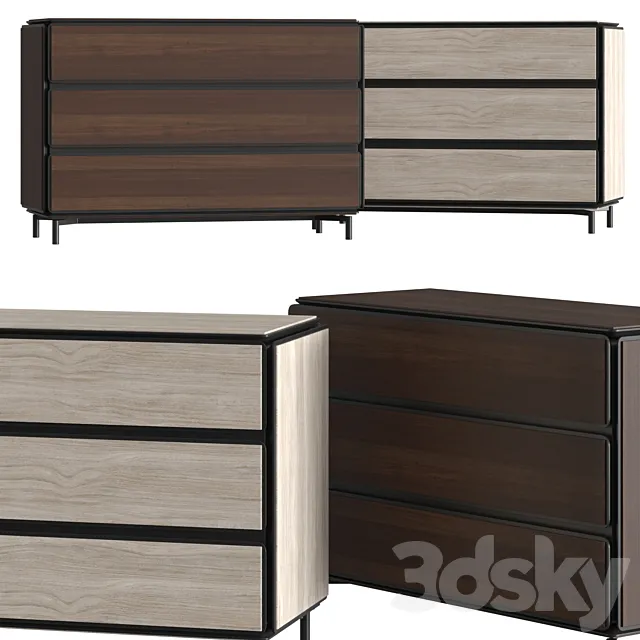 Praddy Barbican Sideboards 3DModel Praddy Barbican Sideboards 3DModel