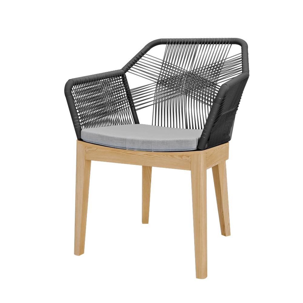 Pradex – Chair Wood 3 3D Model