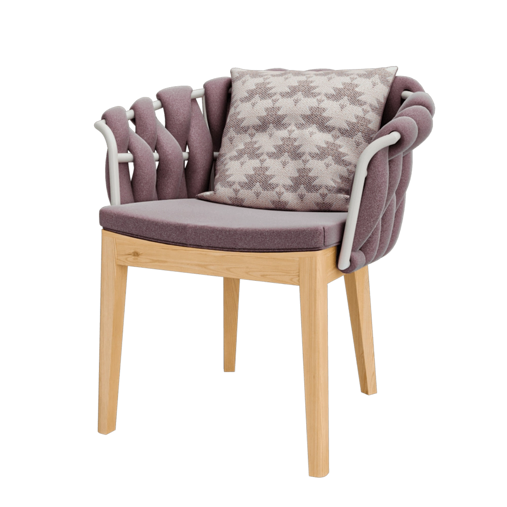 Pradex – Chair Wood 5 3D Model