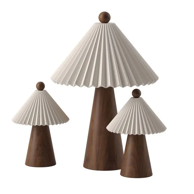 Prairie Table Lamp by Huey Lightshop 3D Model Prairie Table Lamp by Huey Lightshop 3D Model