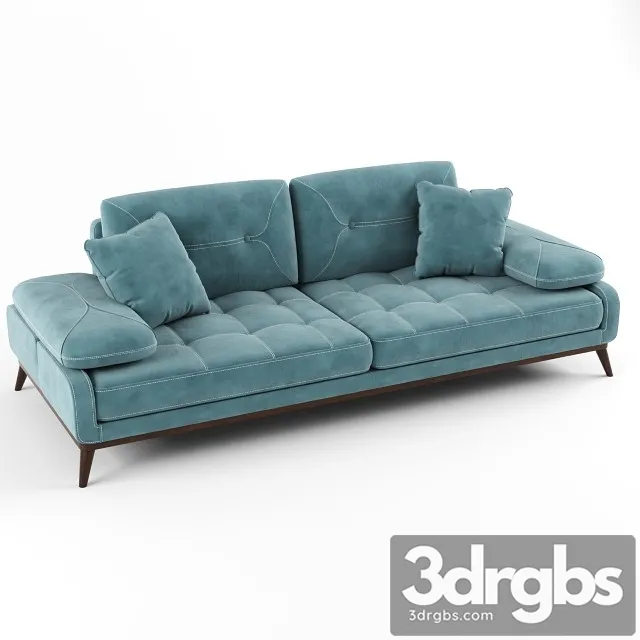 Pralin Koltuk Takimi Sofa 2 3D Model Download