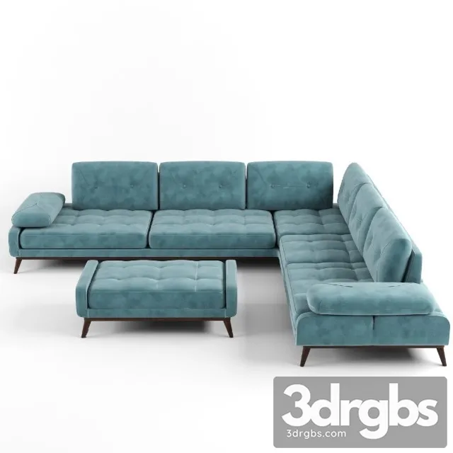 Pralin Koltuk Takimi Sofa 3D Model Download
