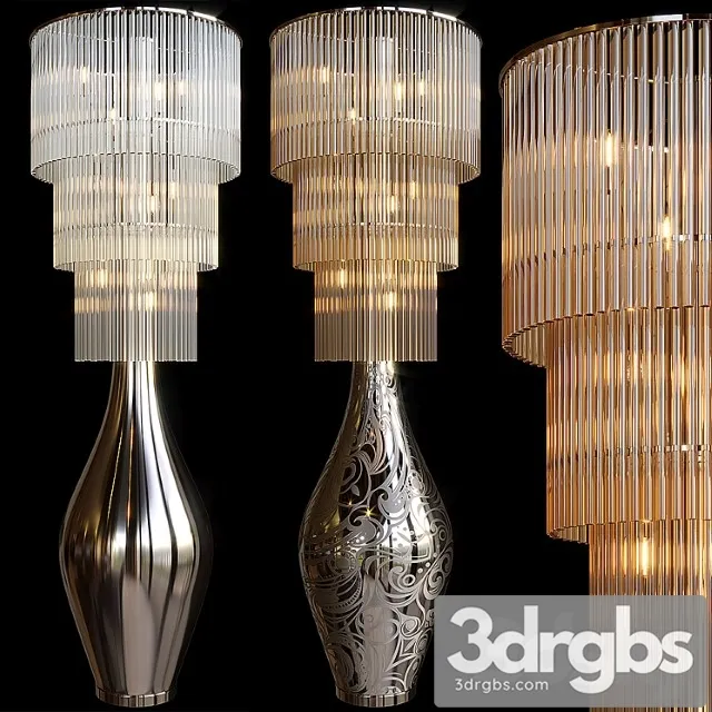 Preciosa Floor Lamp 3D Model Download