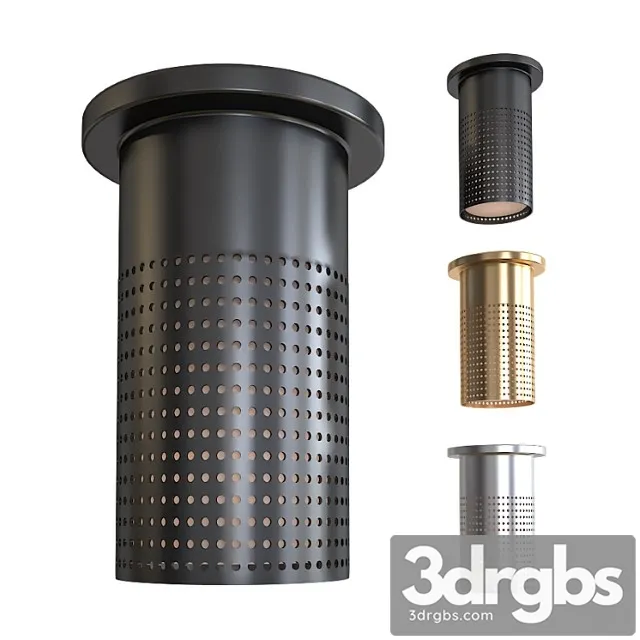 Precision Short Monopoint Flush Mount 3D Model Download