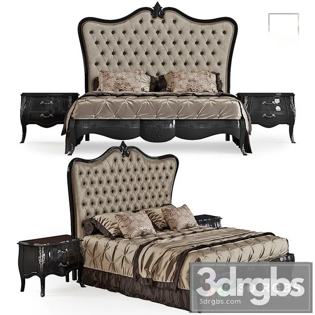 Pregno Byblos Art L91 200tr Bed 3D Model Download Pregno Byblos Art L91 200tr Bed 3D Model Download