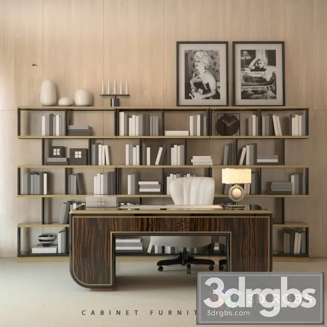Pregno Office Home 3D Model Download