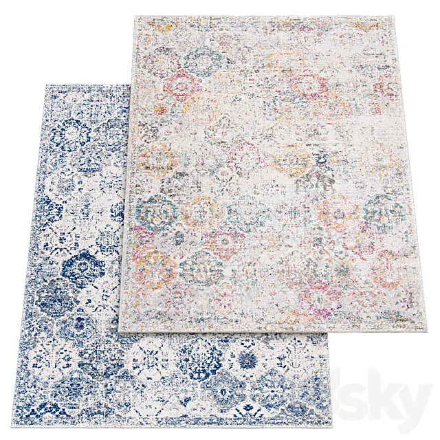 Premium 2 carpets №40 3D Model Premium 2 carpets №40 3D Model