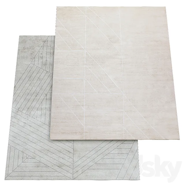 Premium 2 carpets №5 3D Model Premium 2 carpets №5 3D Model