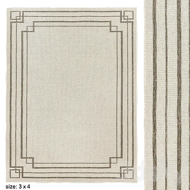 Premium carpet | No. 001 3D Model Premium carpet | No. 001 3D Model