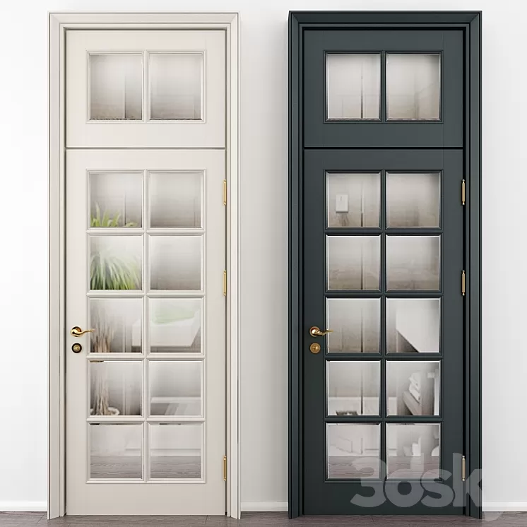 Premium door 82 3D Model