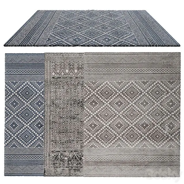 Premium Rug #142 3D Model Premium Rug #142 3D Model