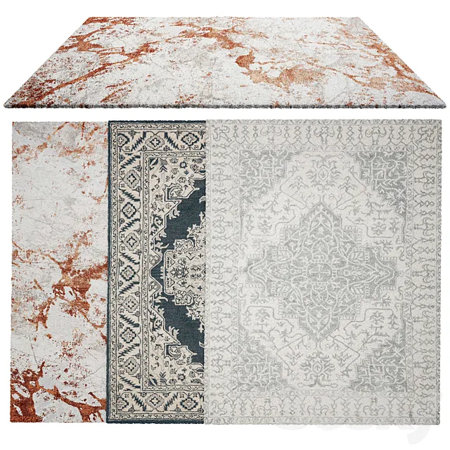 Premium Rug No. 28 3D Model Premium Rug No. 28 3D Model