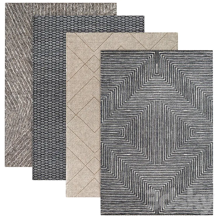 Premium rugs 3D Model Free Download