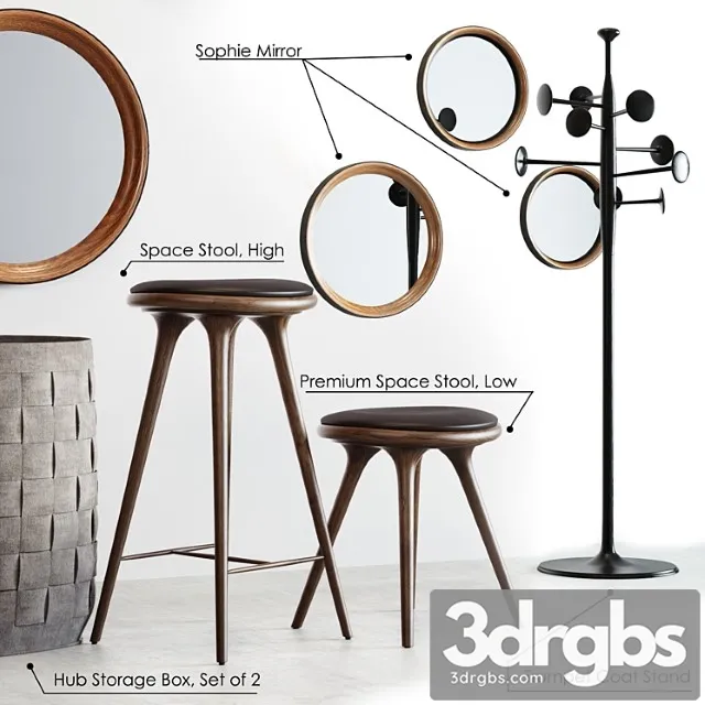 Premium space 3D Model Download