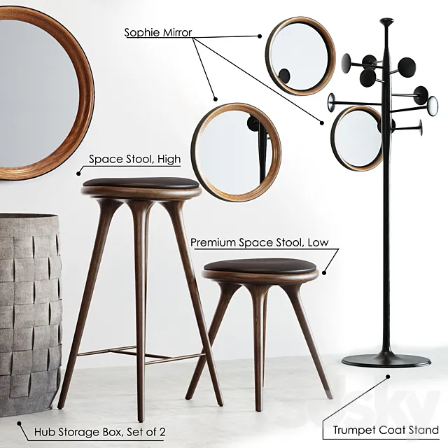 Premium Space 3D Model Premium Space 3D Model