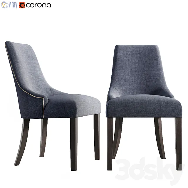 Preston Chair by Dantonehome 3D Model