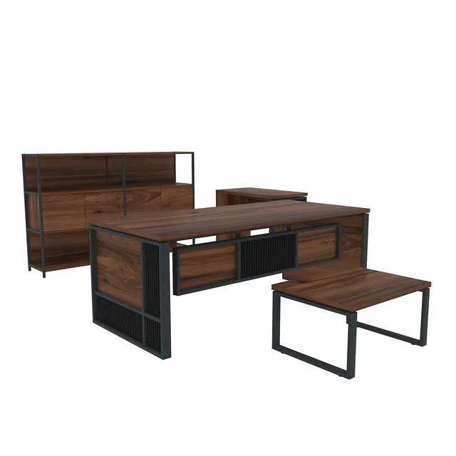 PRETO Executive Table 3D Model PRETO Executive Table 3D Model