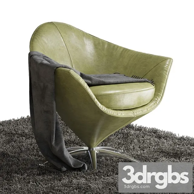 Prianera tulipano armchair 3D Model Download