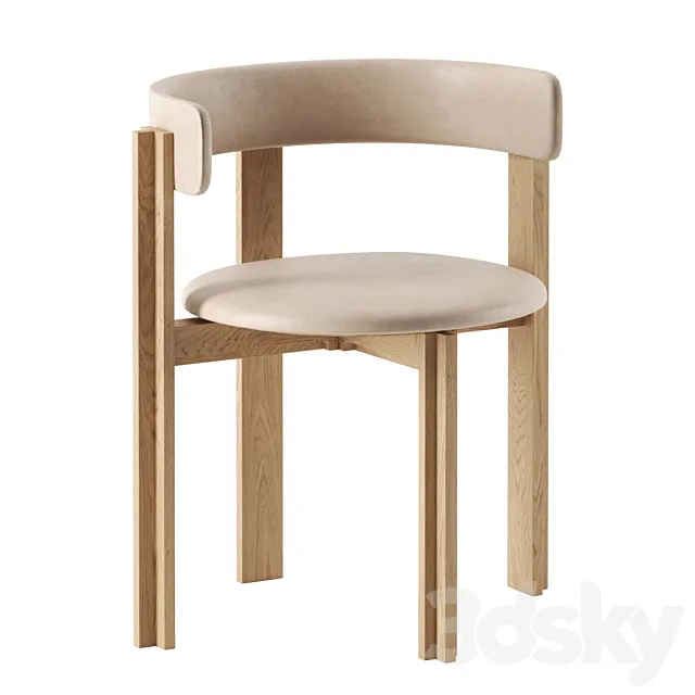 Principal chair by Karakter 3D Model Principal chair by Karakter 3D Model